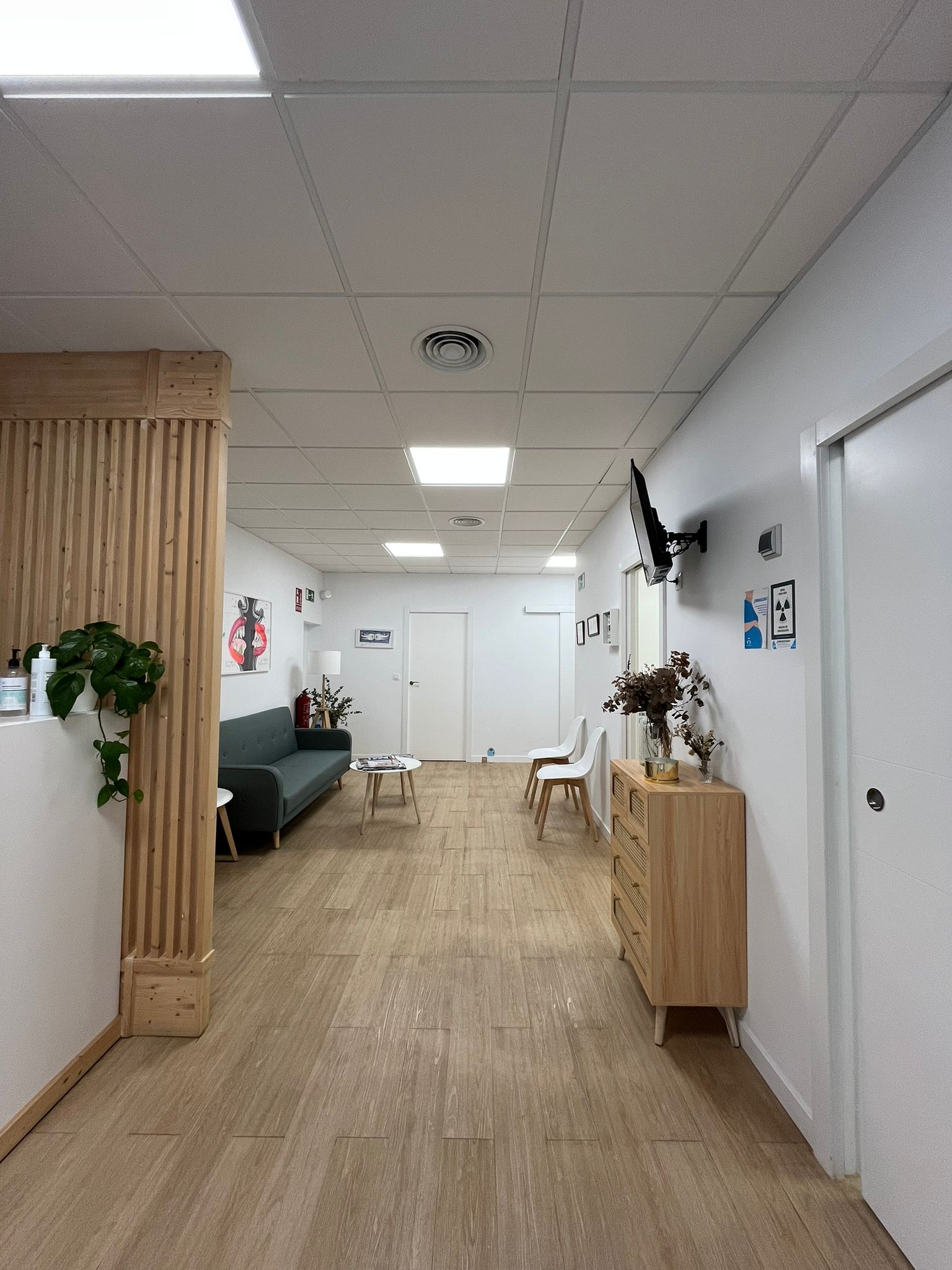 Sala de Espera de la clínica dental en Huelva