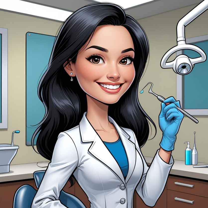 Lia higienista dentral de la clínica dental en Huelva